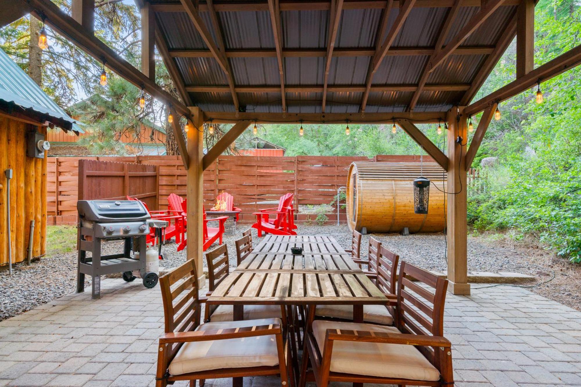 White Pass Log Cabin Luxury Retreat Rimrock Kültér fotó